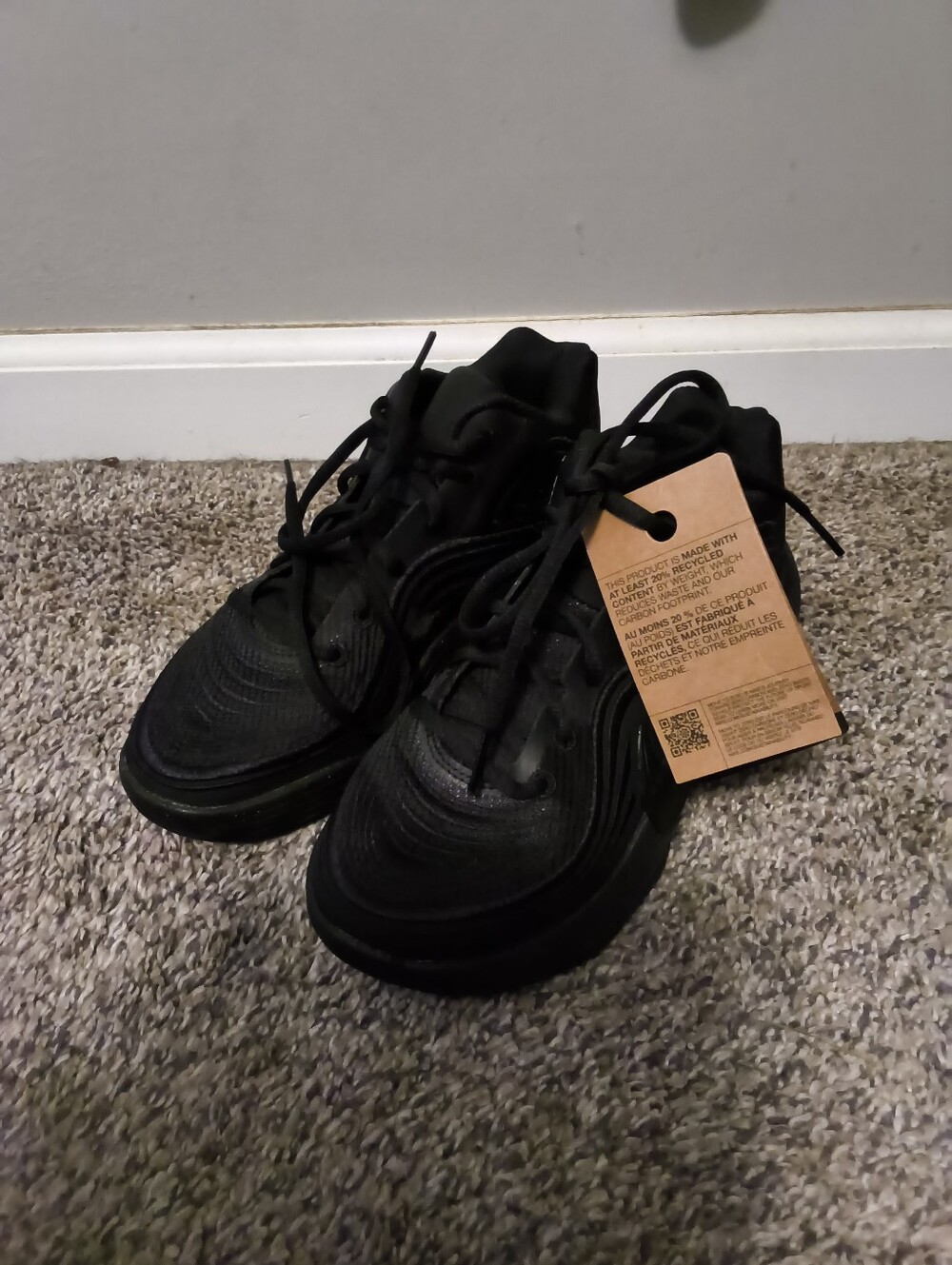 Boys Black Athletic Shoes - Stylish Everyday Sneakers